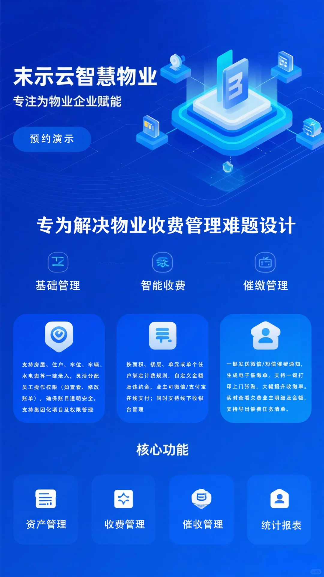 智慧物业收费软件多少钱?