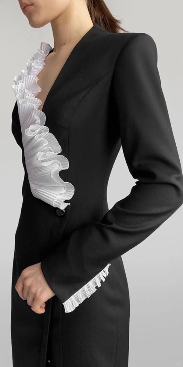 扇形袖子——动感褶皱种类分享