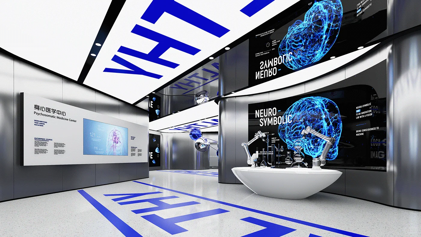 现代·生命医学科技展馆 | 展厅设计分享