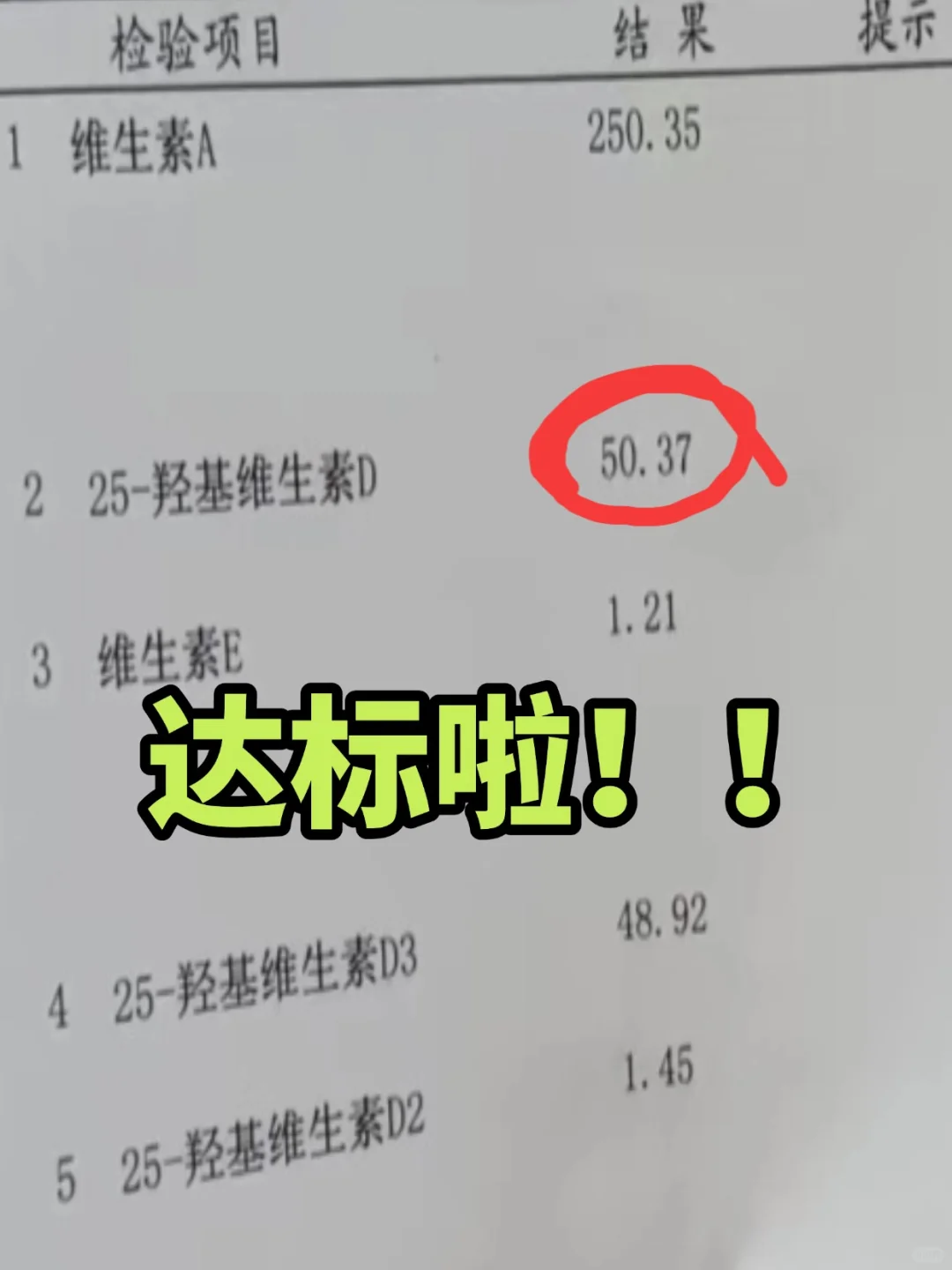 已确诊:缺乏维生素D(附检测流程)