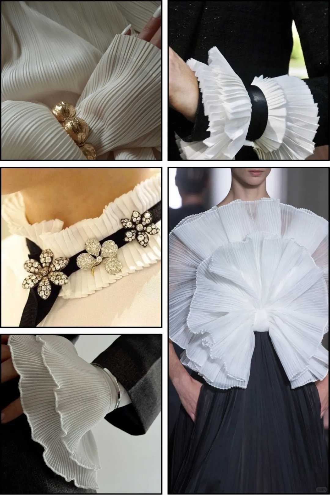 扇形袖子——动感褶皱种类分享