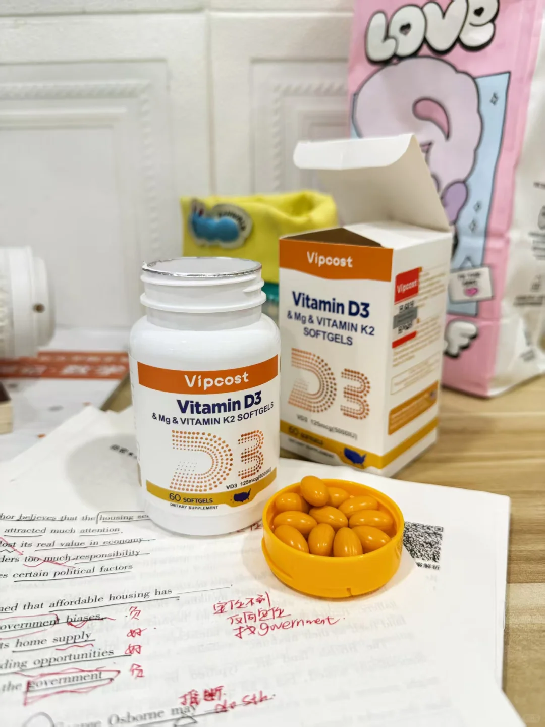 缺D,吃Vipcost维生素D3效果也太好了