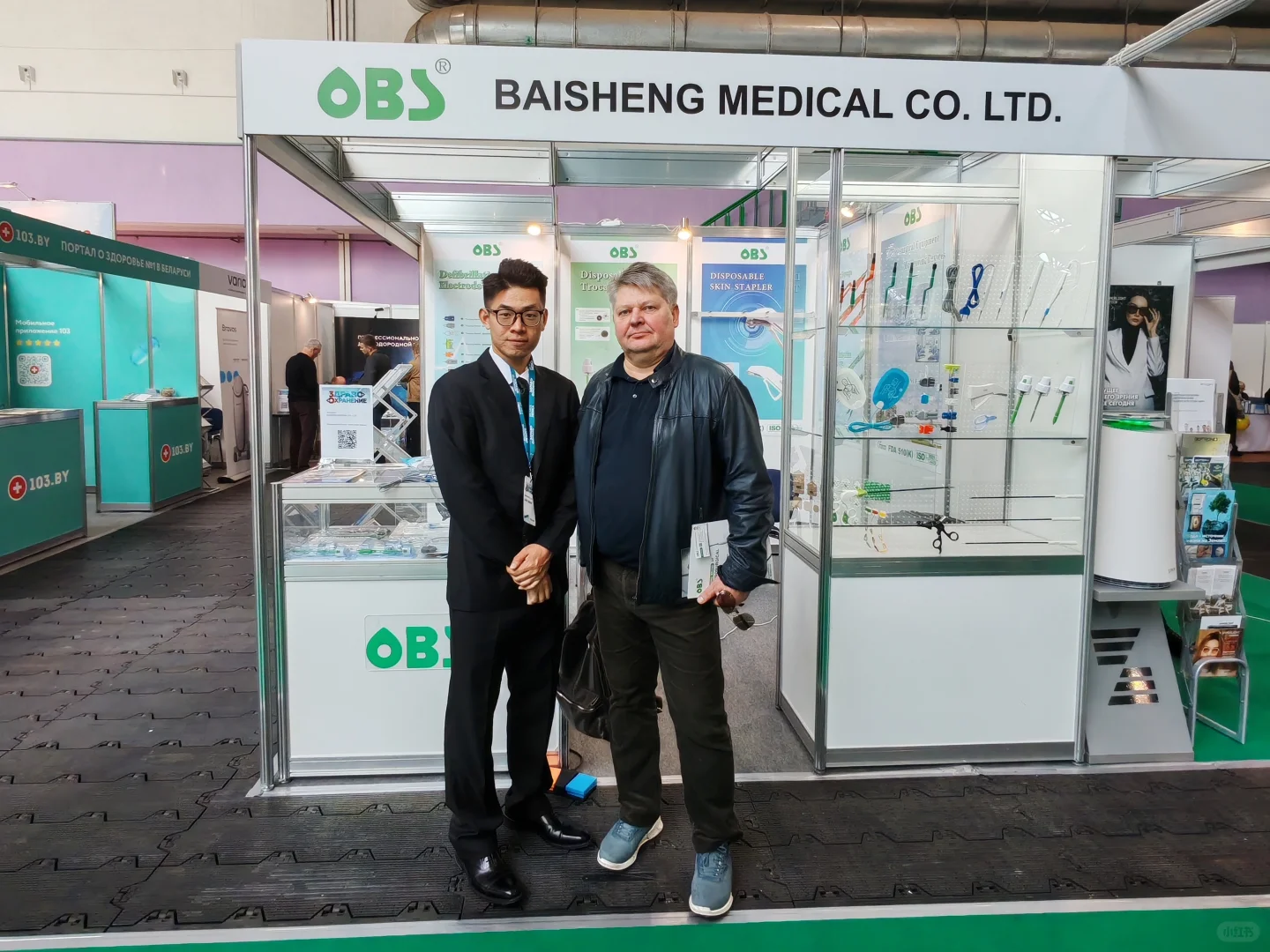 展会直击:百生医疗在白俄罗斯国际医疗展