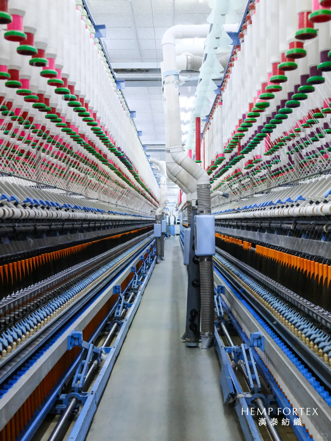 工厂实拍 | 纱线工艺 — 环纺