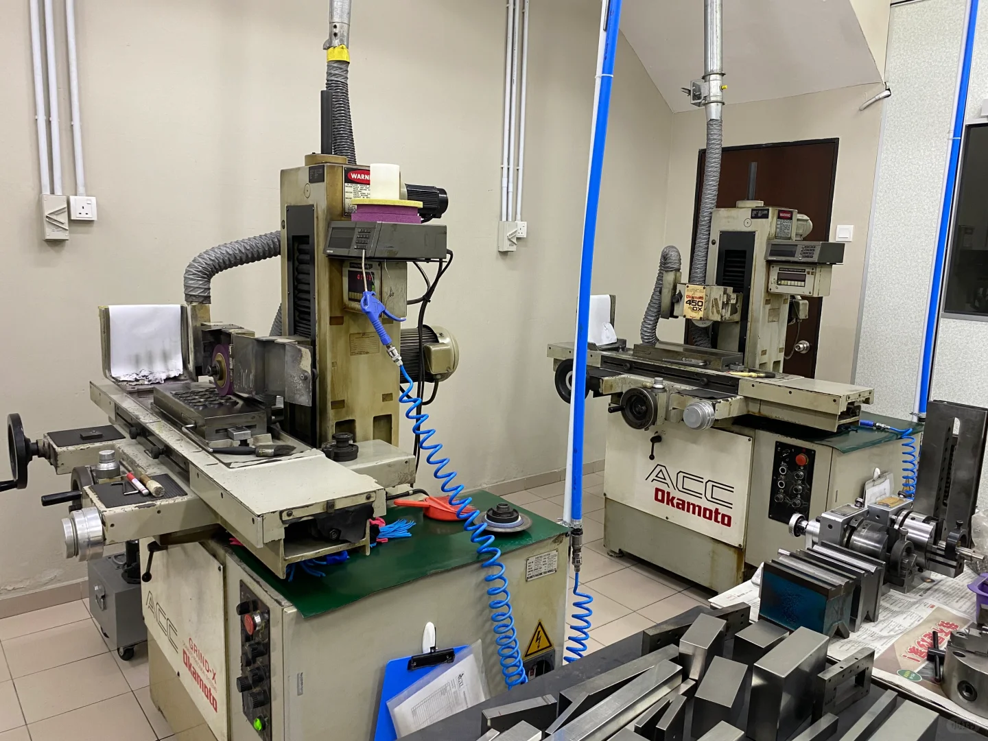 高精度的产品少不了磨床的工序