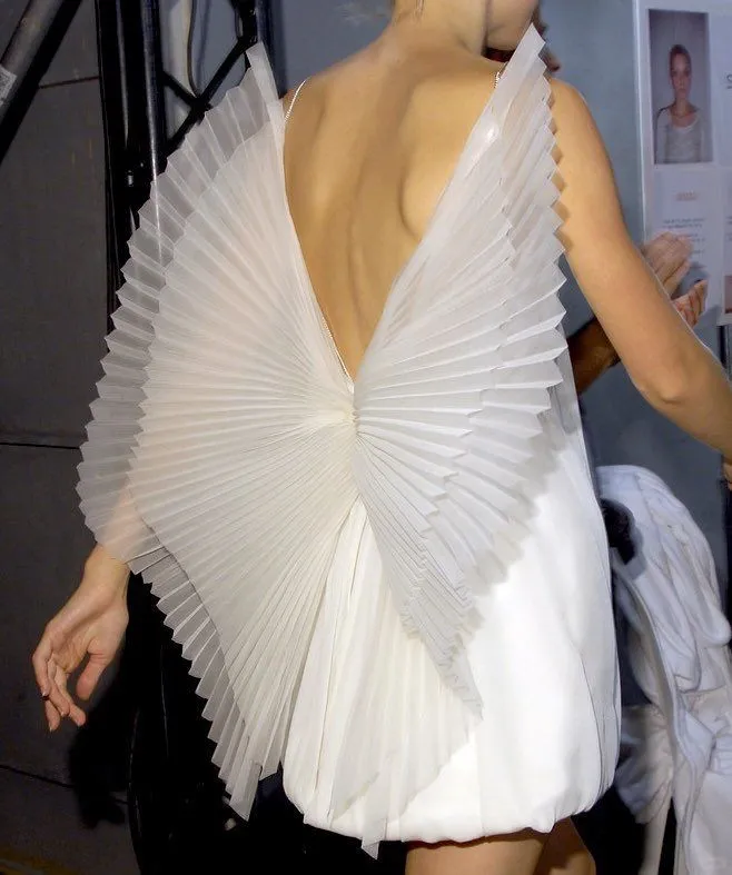 扇形袖子——动感褶皱种类分享