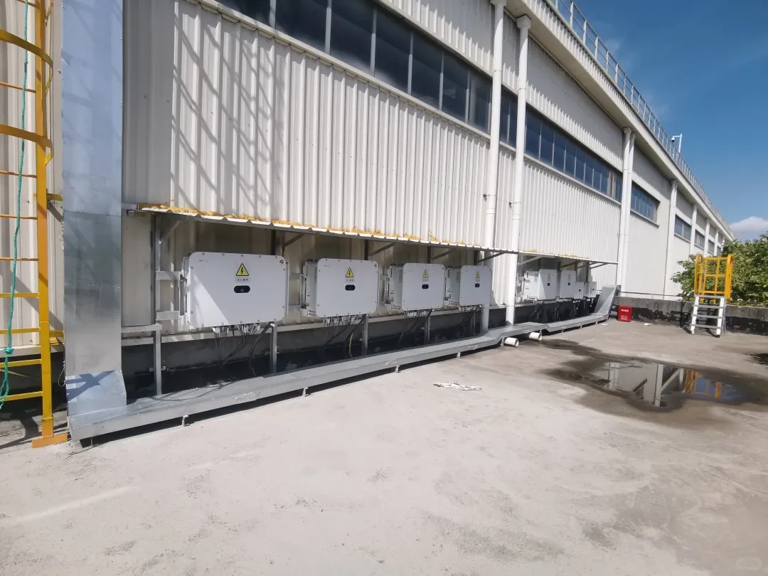 厦门宝钢1MW光伏发电项目并网成功!