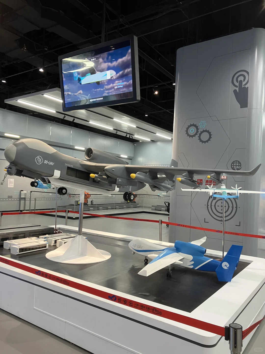 太震撼了！无人机展啊！无人机✈️！