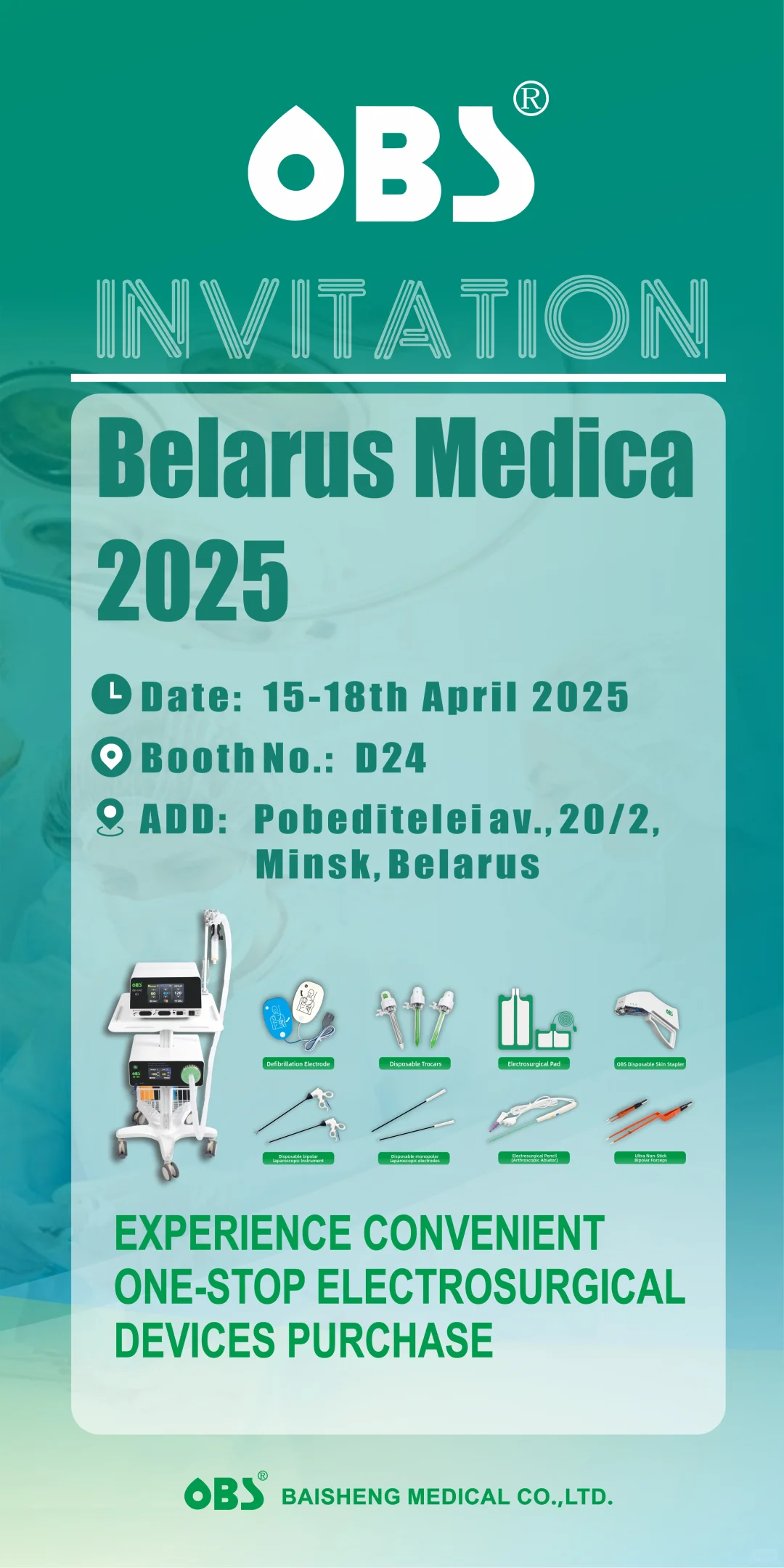 展会直击:百生医疗在白俄罗斯国际医疗展