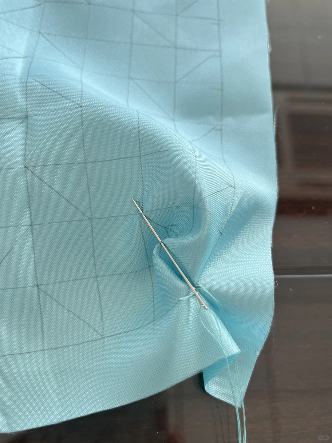 ?面料再造肌理鱼尾褶✨