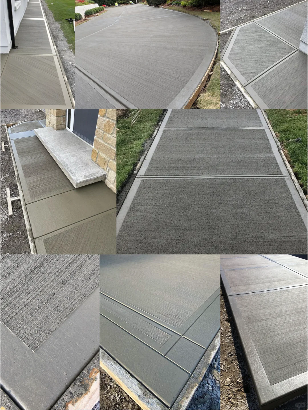 混凝土拉毛赶光收边