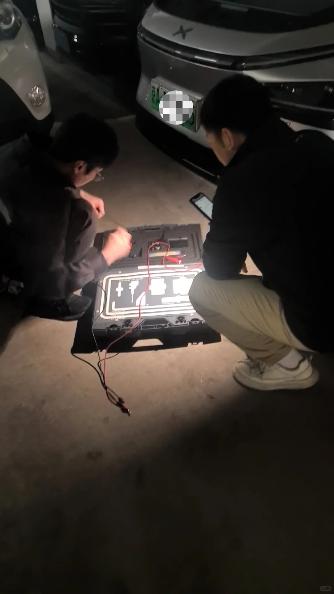 小鹏G7维修第二天