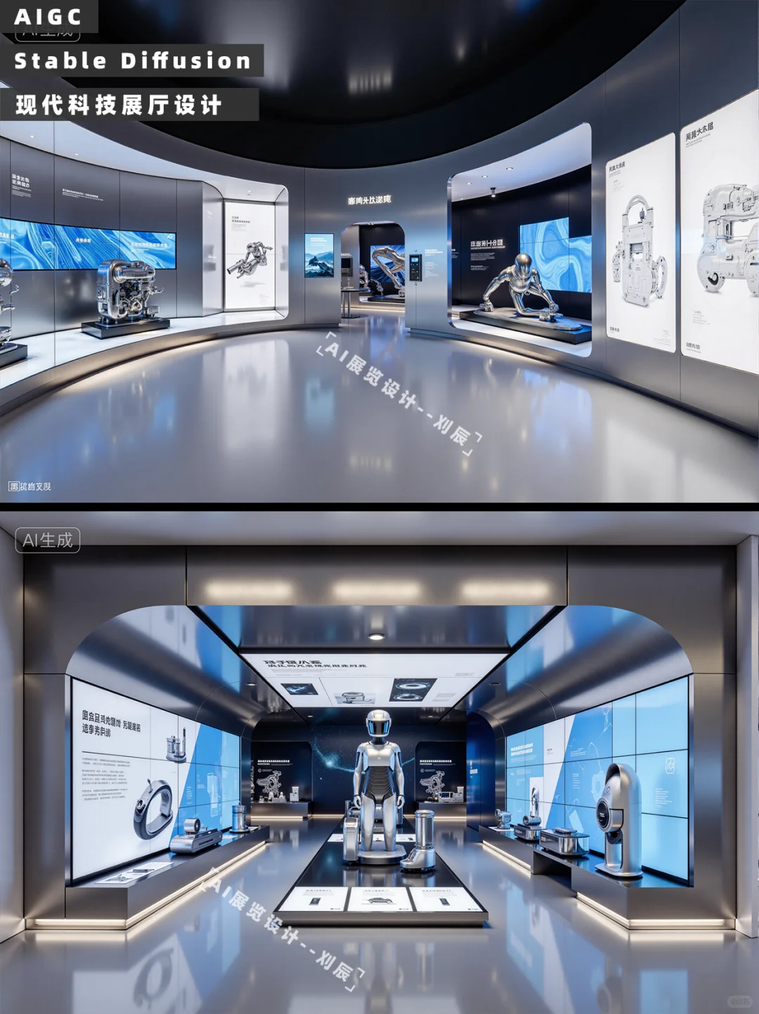 【第九十三期】AIGC现代科技展厅