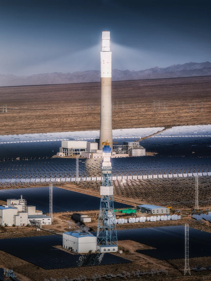 去大西北不能错过的光热电厂