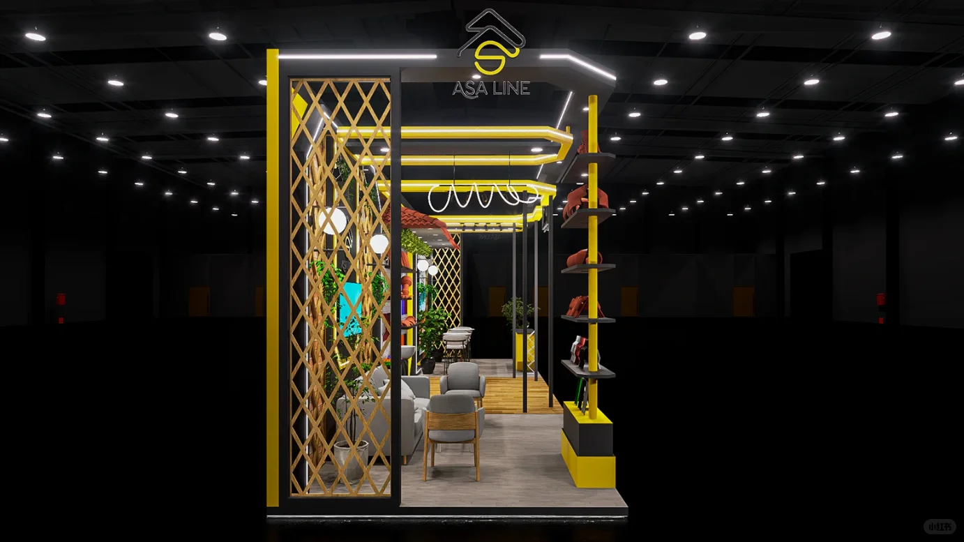 展台设计搭建 | 27㎡ ‌国际建筑装饰博览会