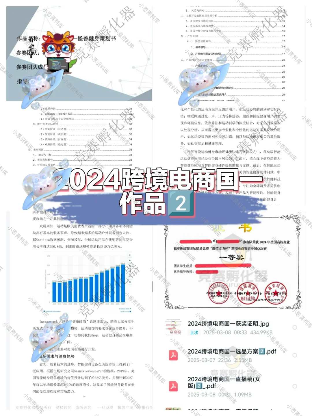 商挑跨境电商 颜值立法杯 国一精英赛作品