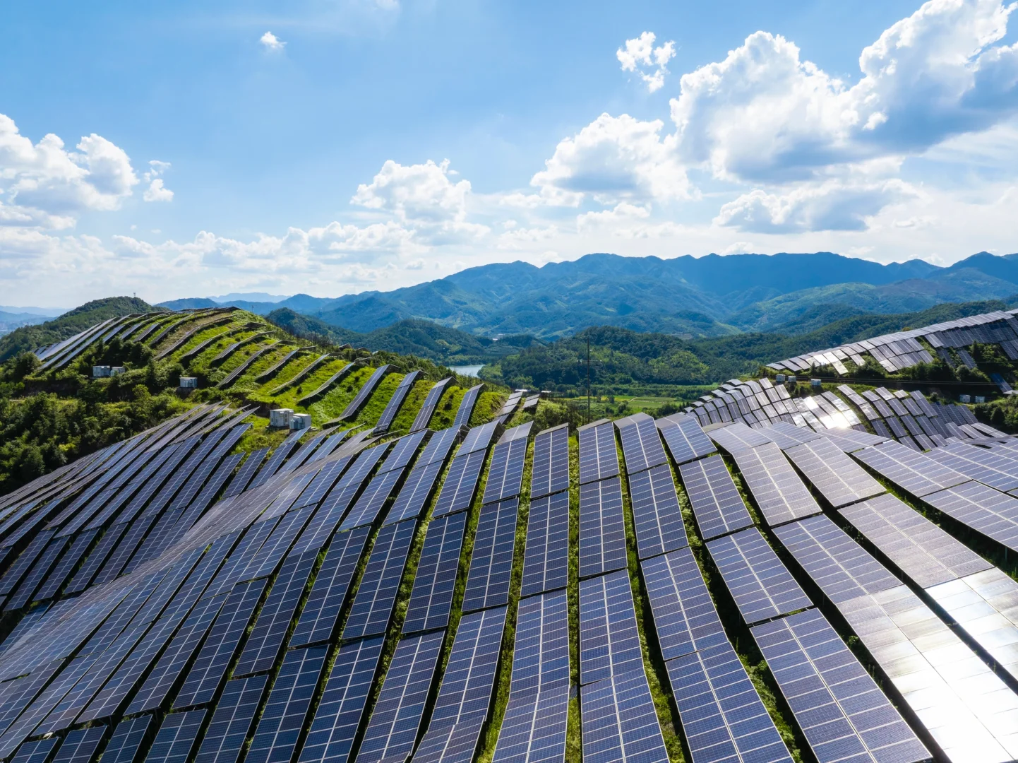 太阳能光伏发电站拍摄