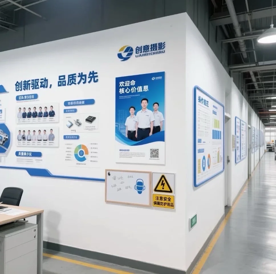 车间文化墙：用设计把“创新品质”刻进来