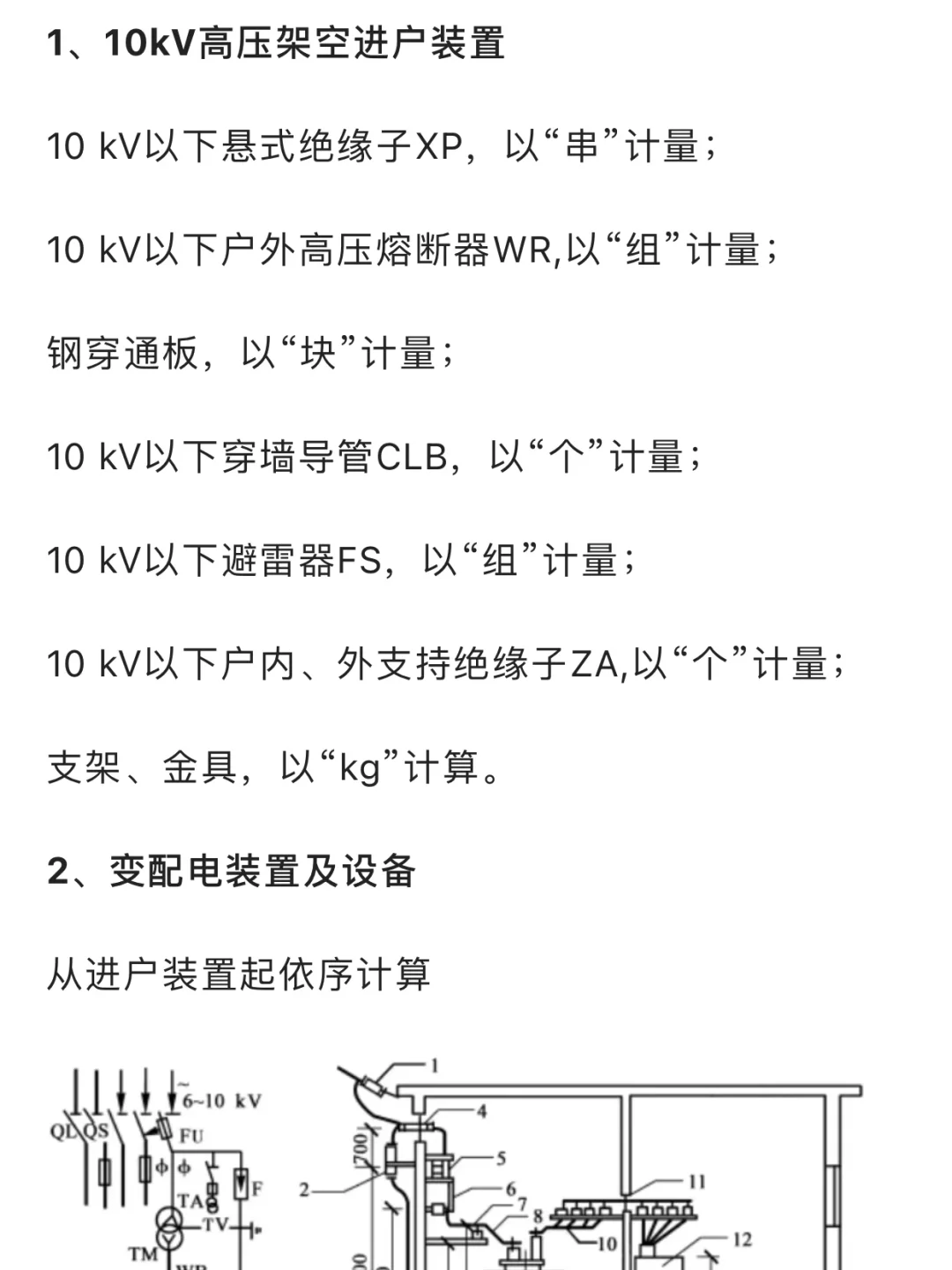 安装造价建筑电气工程量计算方法