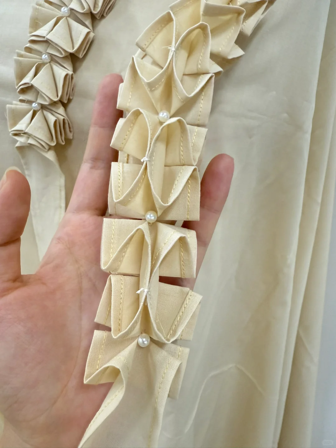 面料改造｜褶皱花边及做法教程❗