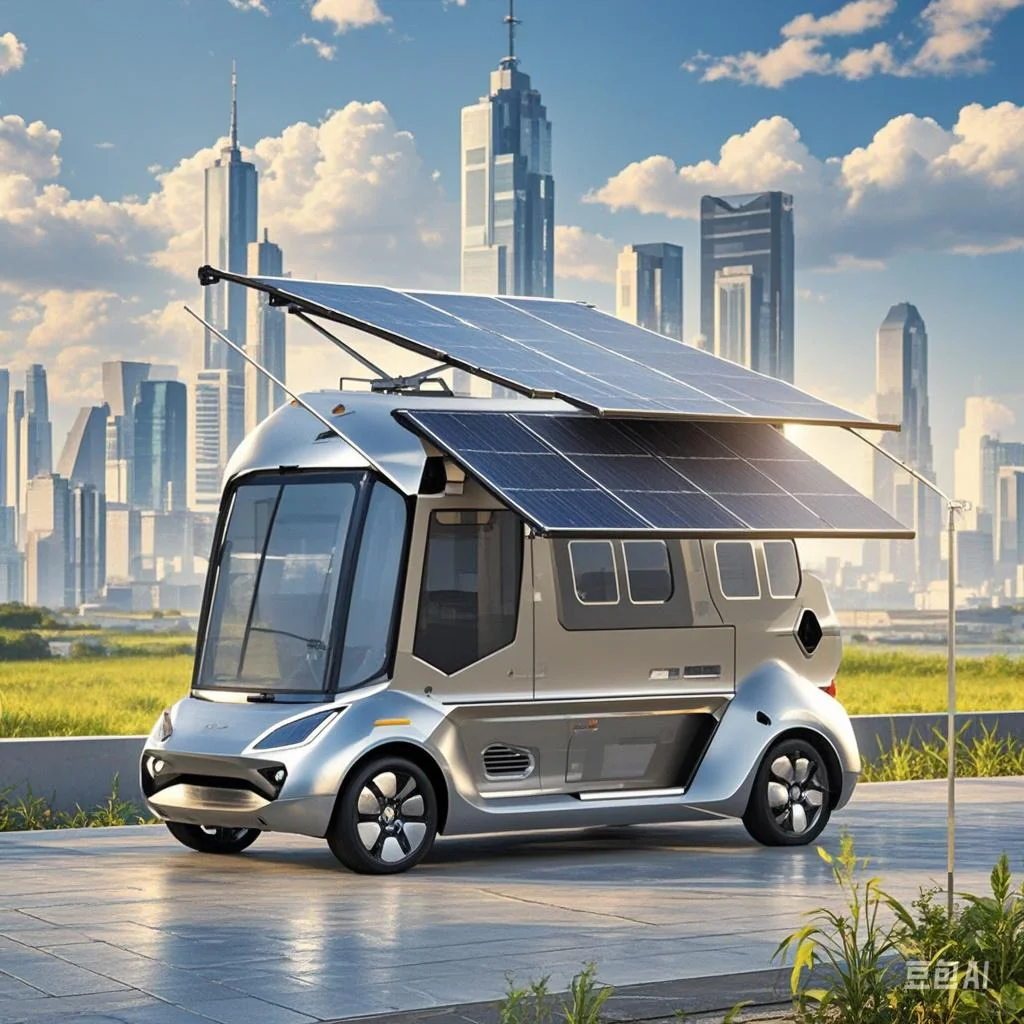 末日逃生之无限续航太阳能房车