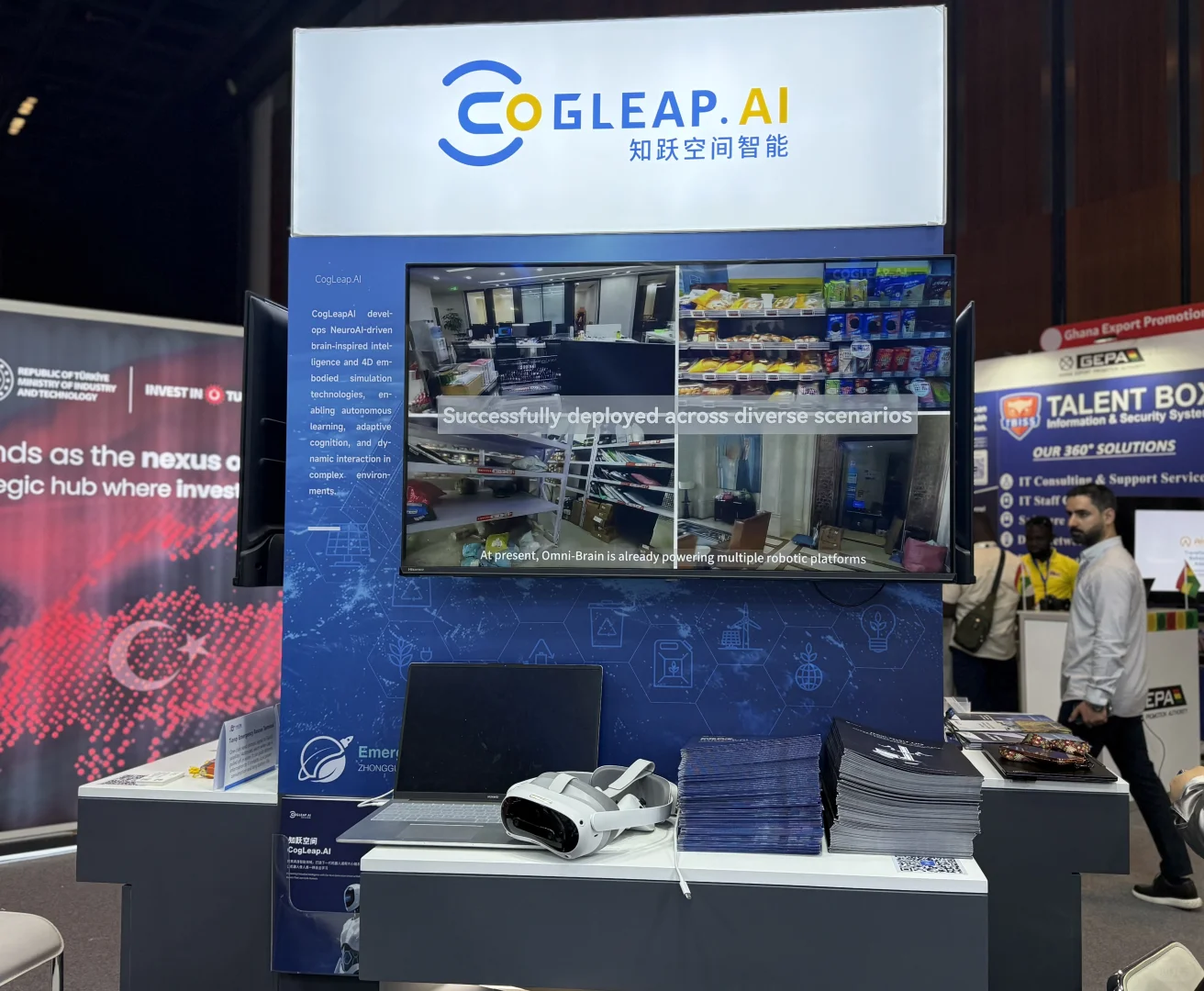 知跃空间参加GITEX