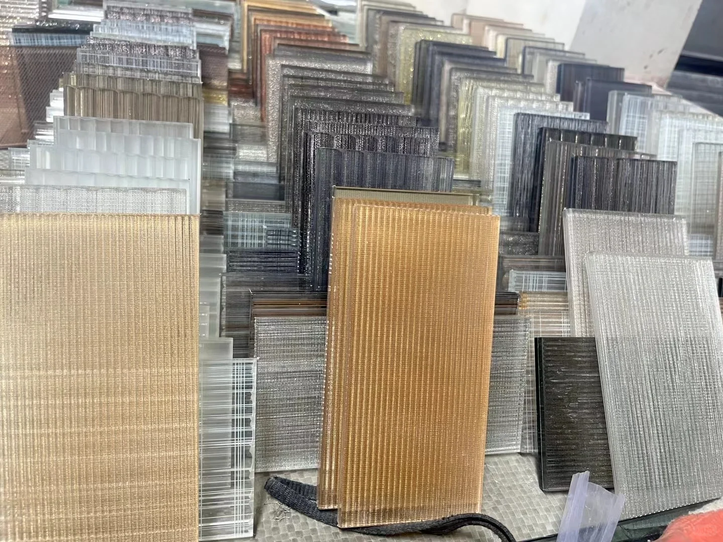 各种款式夹丝样品分享