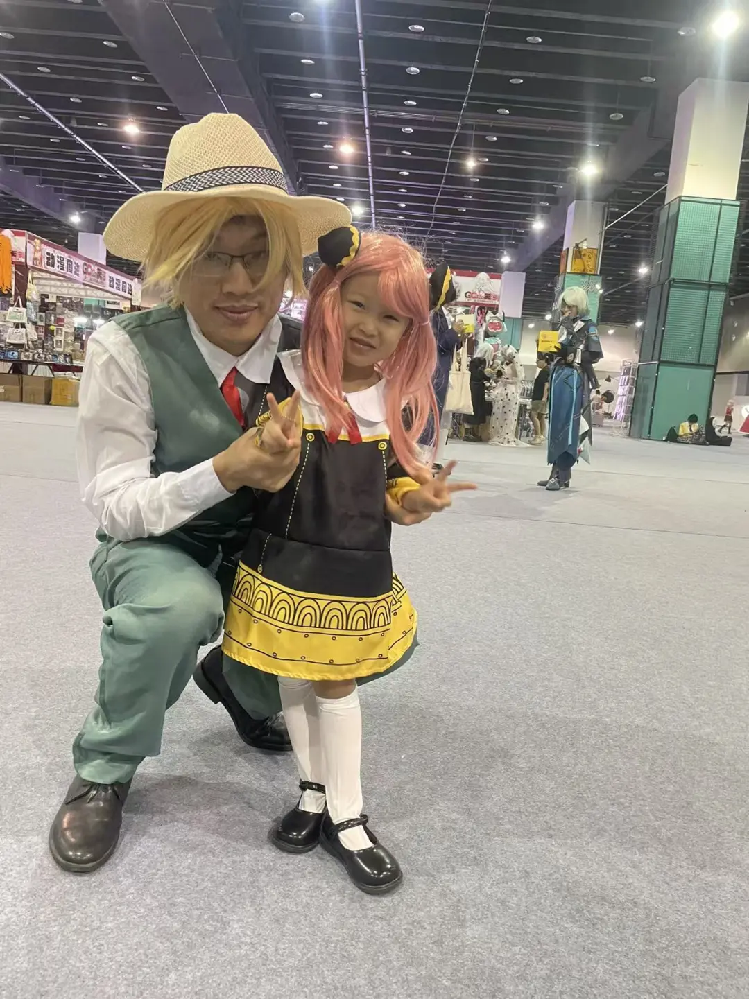 义乌漫展 阿尼亚首次出镜