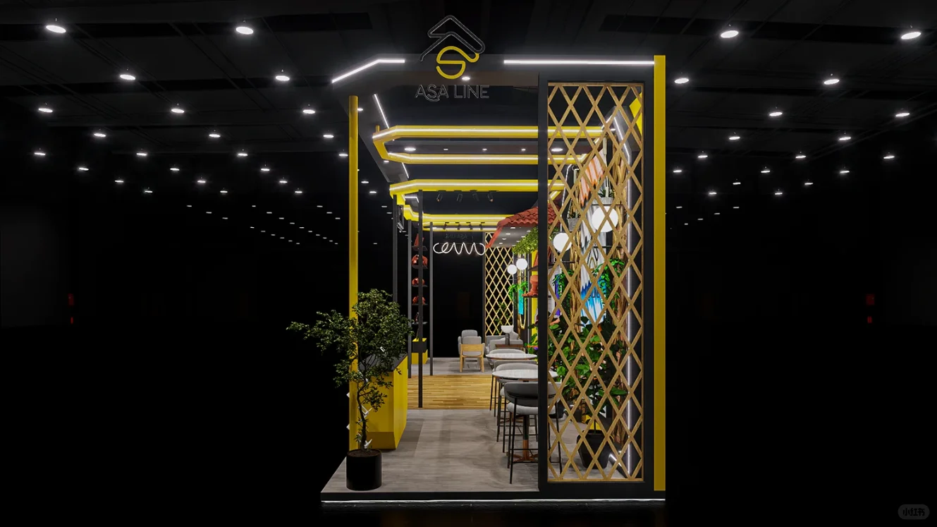 展台设计搭建 | 27㎡ ‌国际建筑装饰博览会