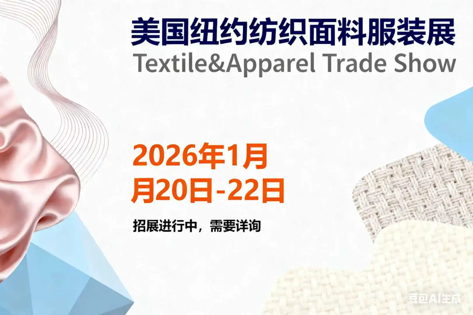 2026年美国纽约纺织面料服装展
