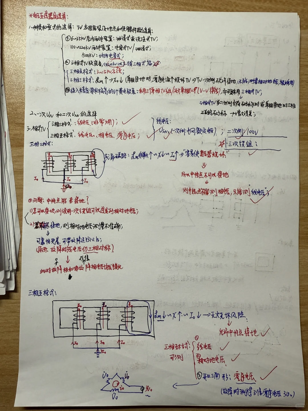 用了一上午时间整理了发电厂TV TA设备选择