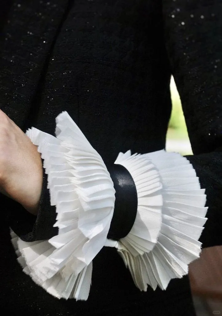 扇形袖子——动感褶皱种类分享