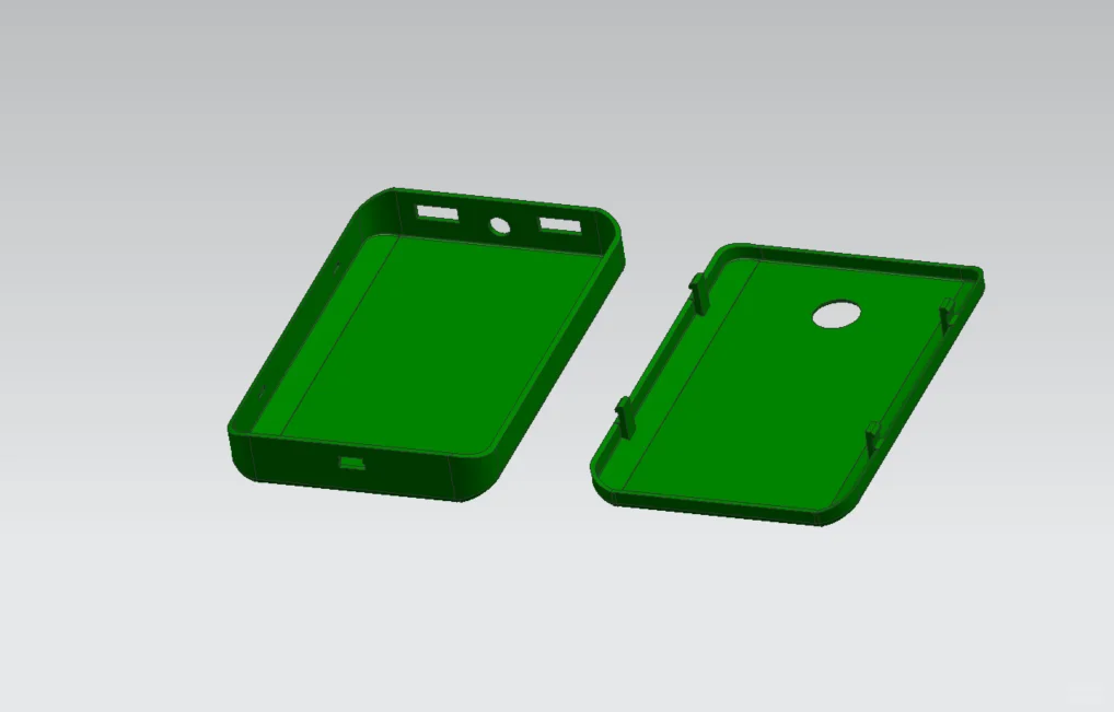 便携式充电宝上下盖注塑模具设计