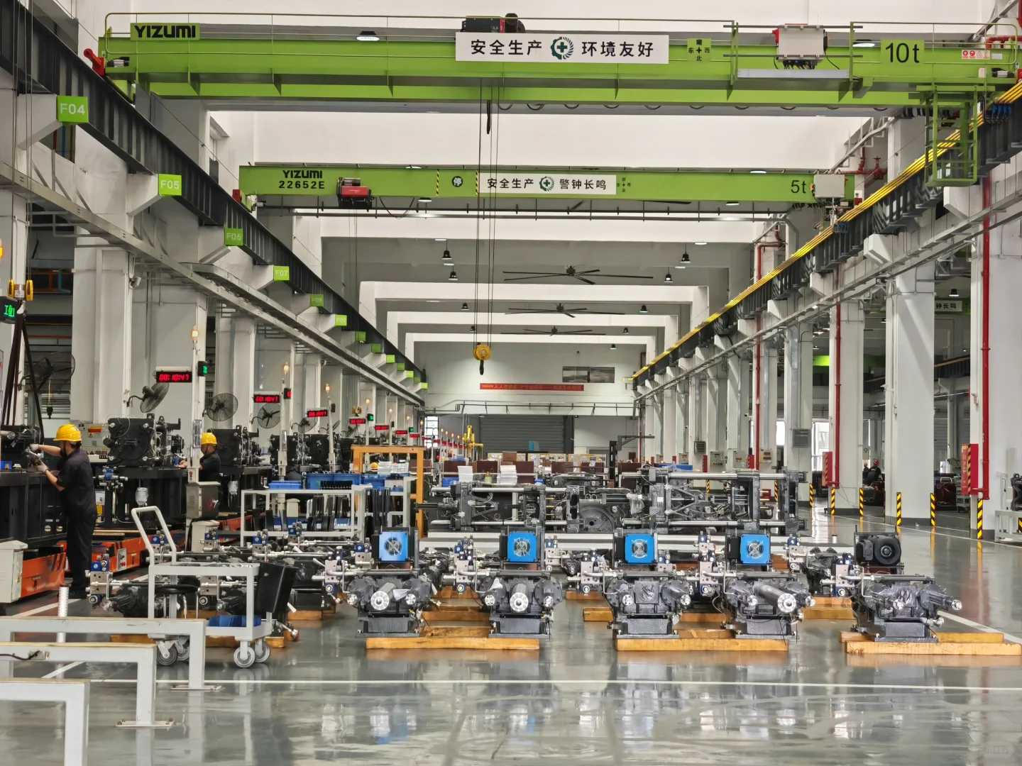 参观伊之密工厂