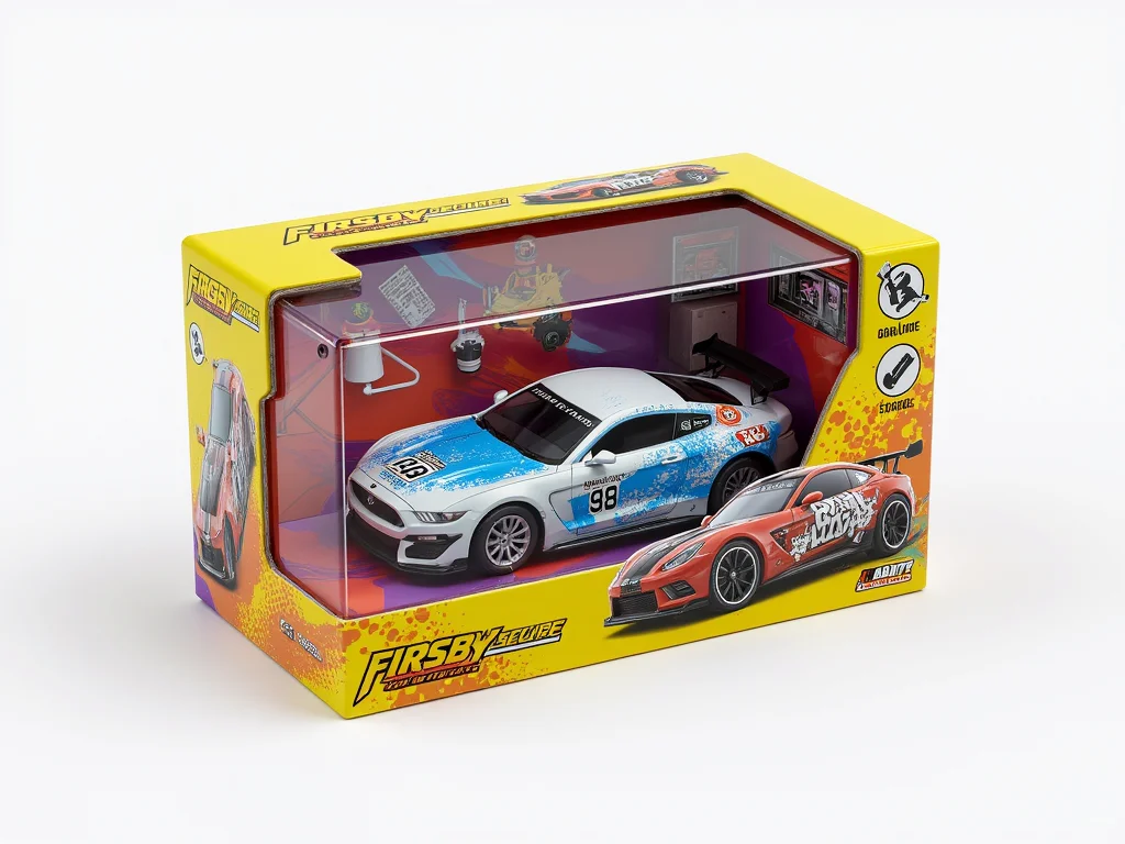 一系列花里胡哨的彩盒形状图适合各类玩具