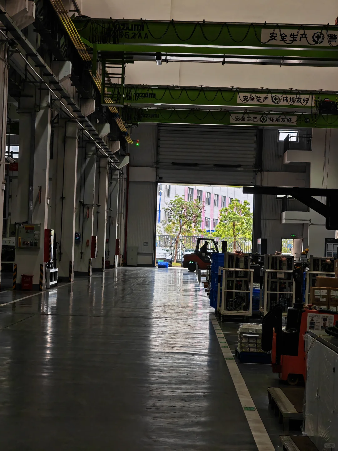 参观伊之密工厂