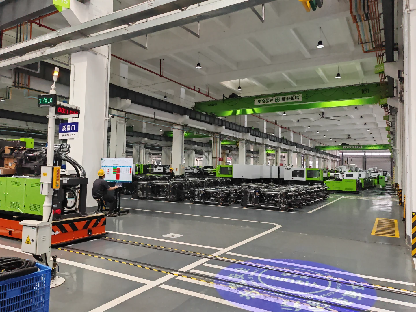 参观伊之密工厂