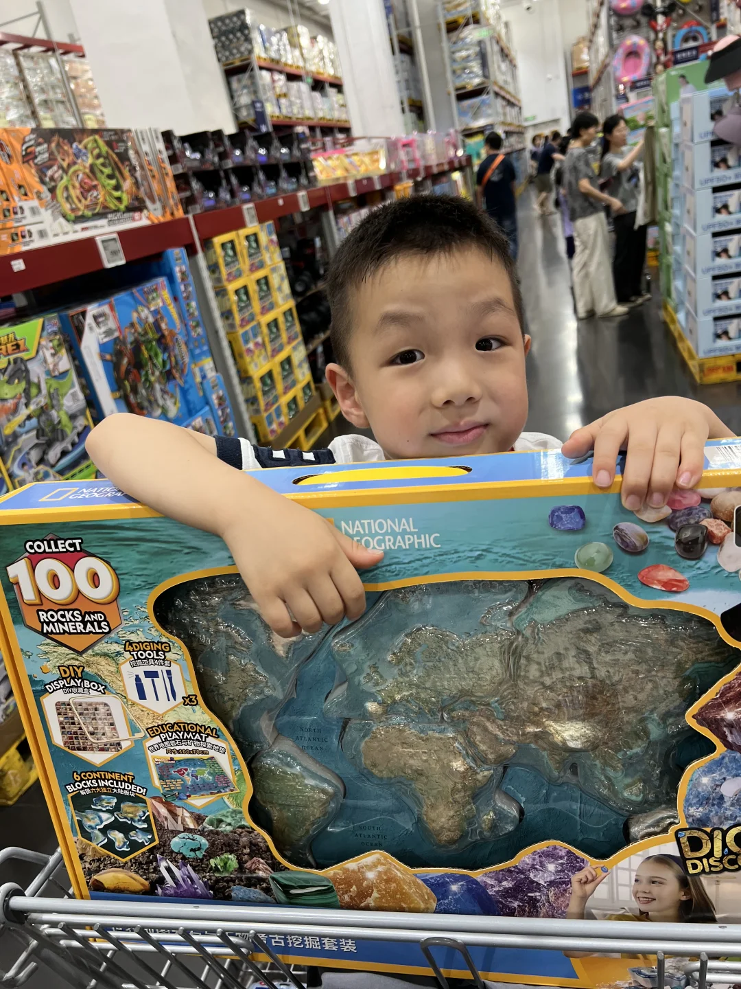 山姆 国家地理考古挖掘套装 小朋友超爱❤️～