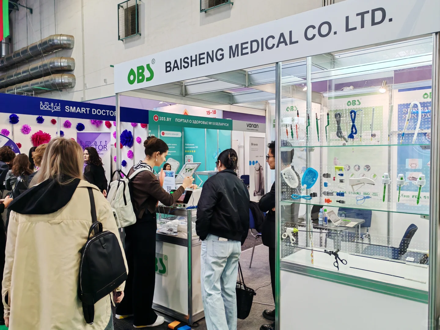 展会直击:百生医疗在白俄罗斯国际医疗展
