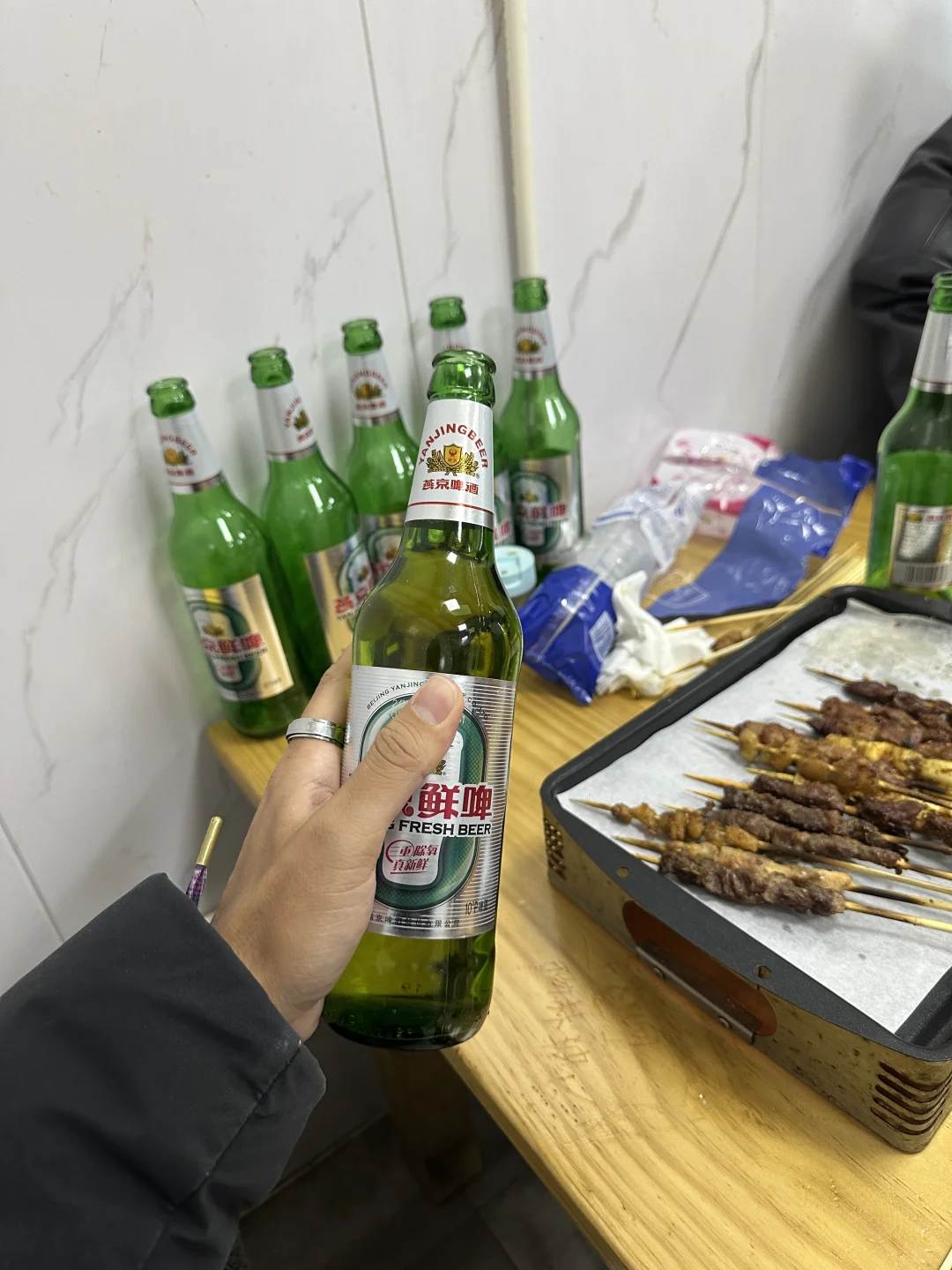 二月喝酒的第十七天，断片