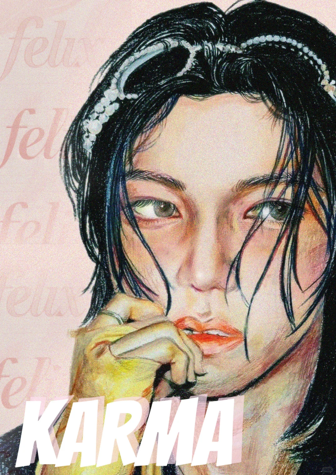 韩国安可物料实物来啦