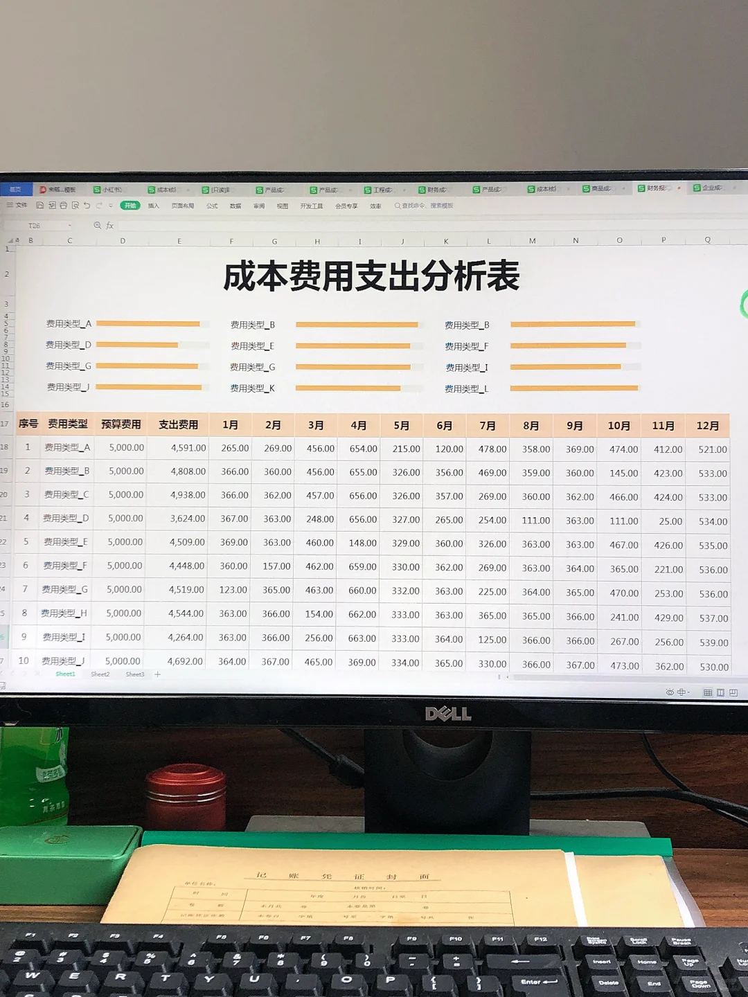 熬了两夜，总算把成本核算打磨成了Excel表