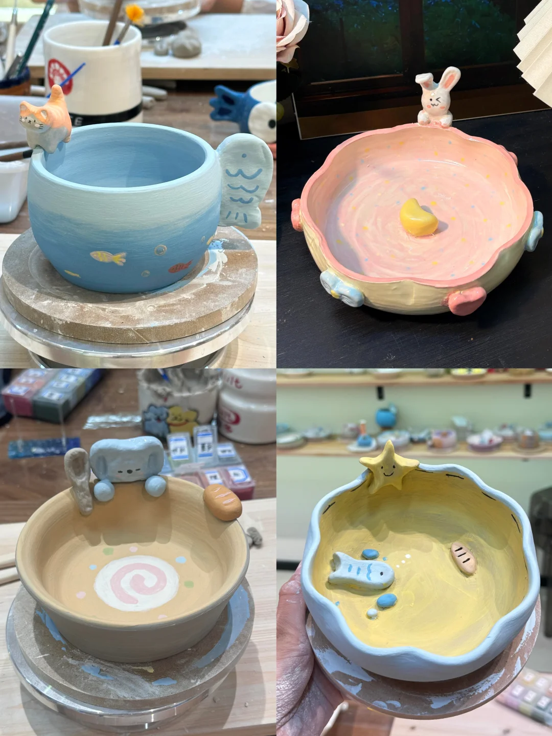 好朋友 下次见面一起去做陶瓷吧