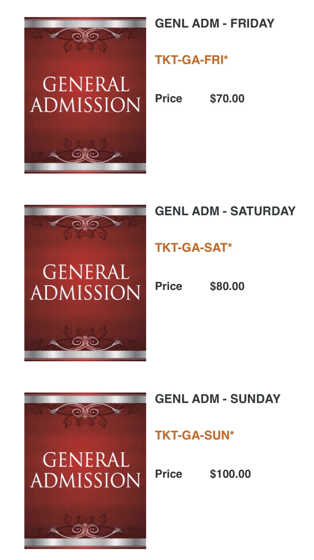 SPN见面会美国CreationCon票类型简介