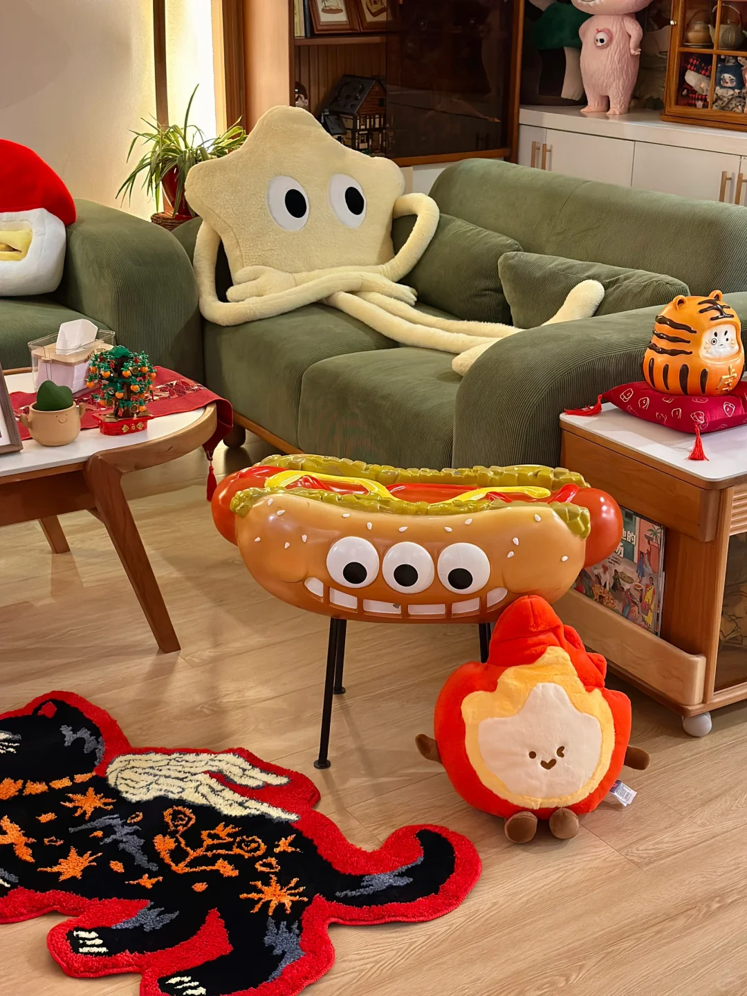 我爸问：把家布置成这样要拍春晚吗?