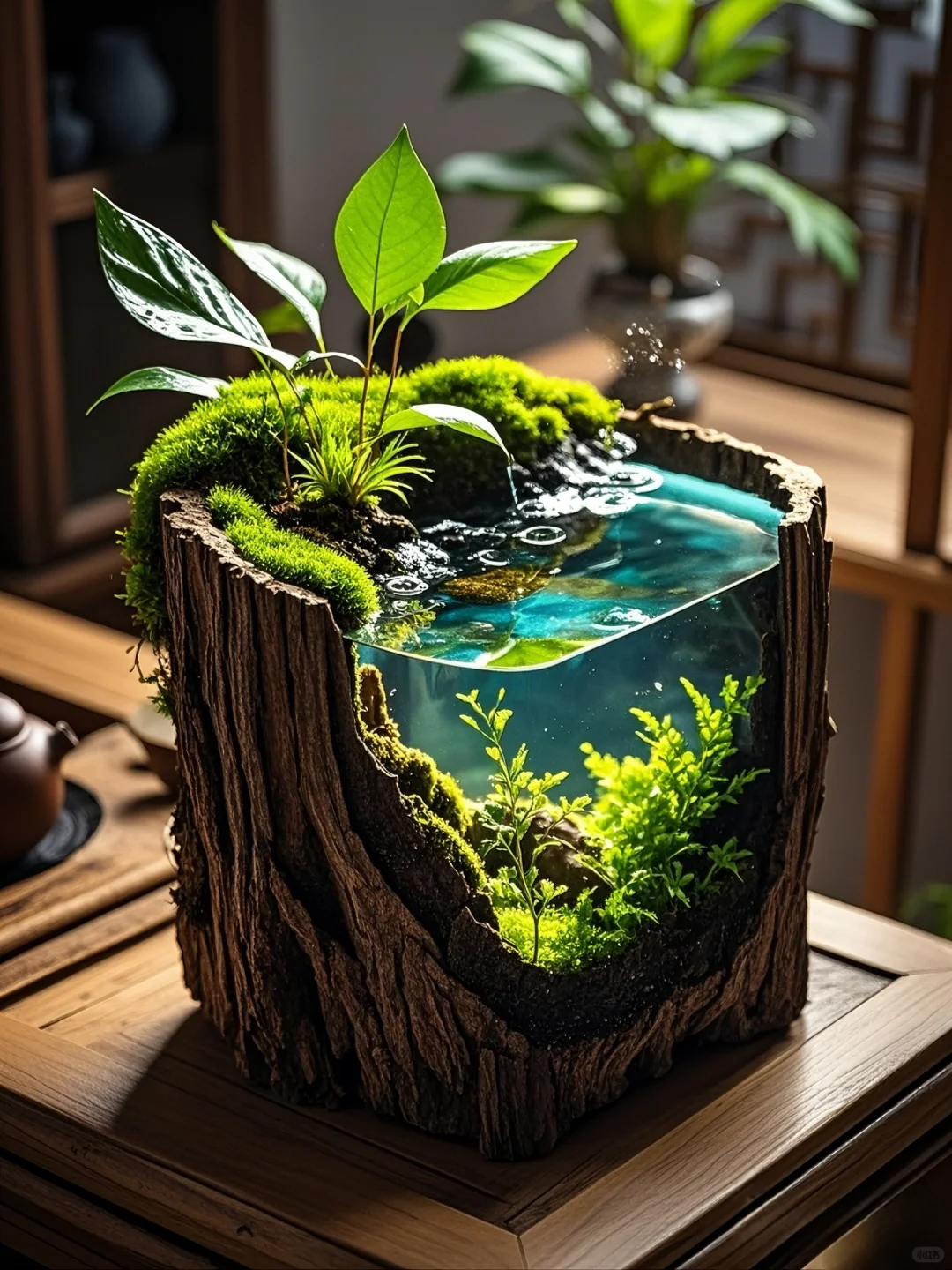 ?水景与绿植的完美融合 | 微景观特辑