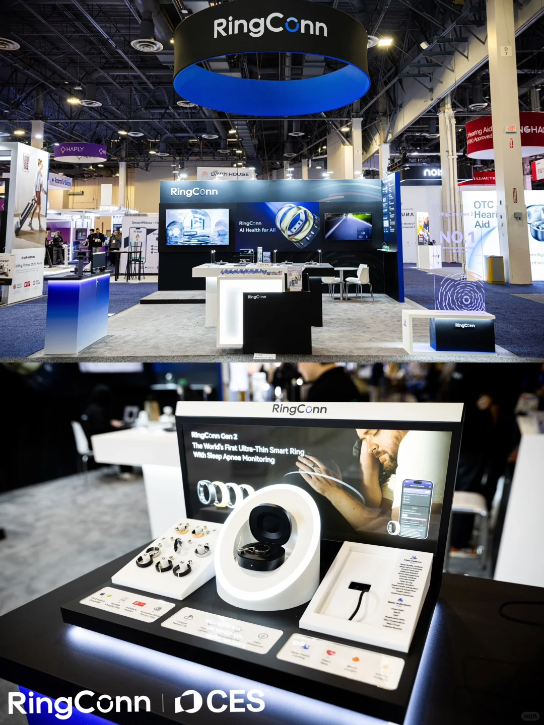 未来可见,RingConn闪耀CES 2025