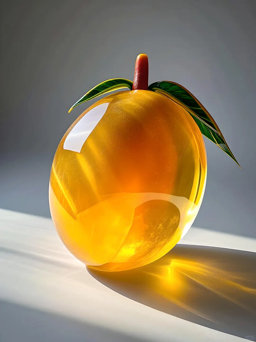 谁能拒绝一个好看的玻璃苹果？