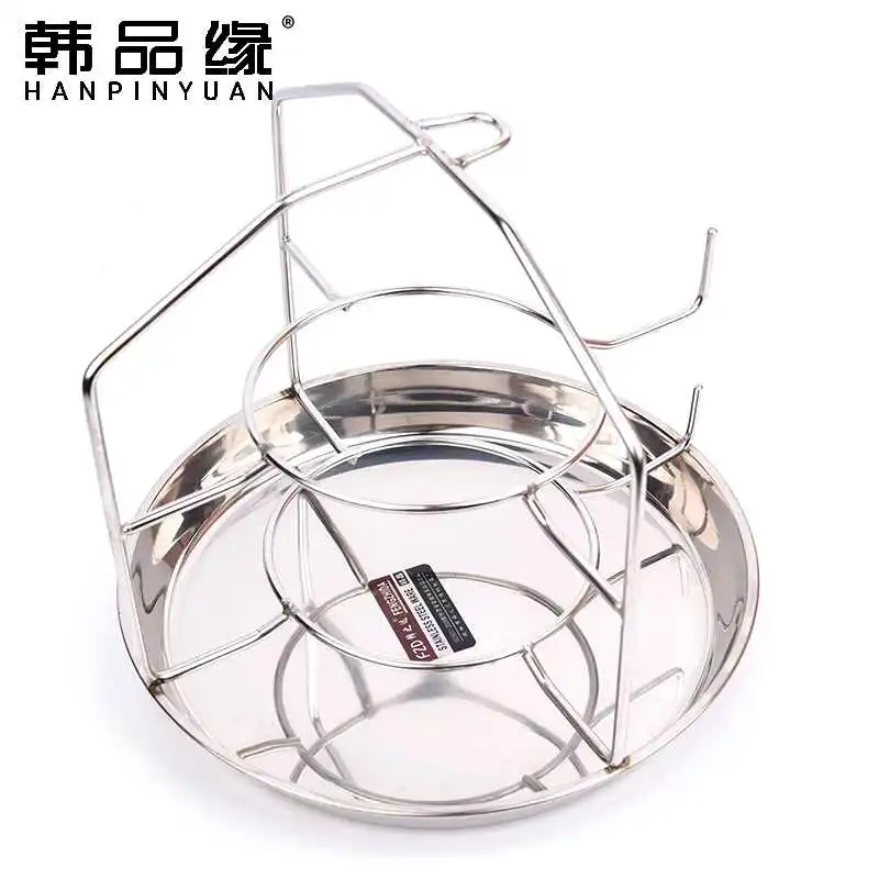 不锈钢提碳盒烤肉工具 韩式烤盘换碳盒 加