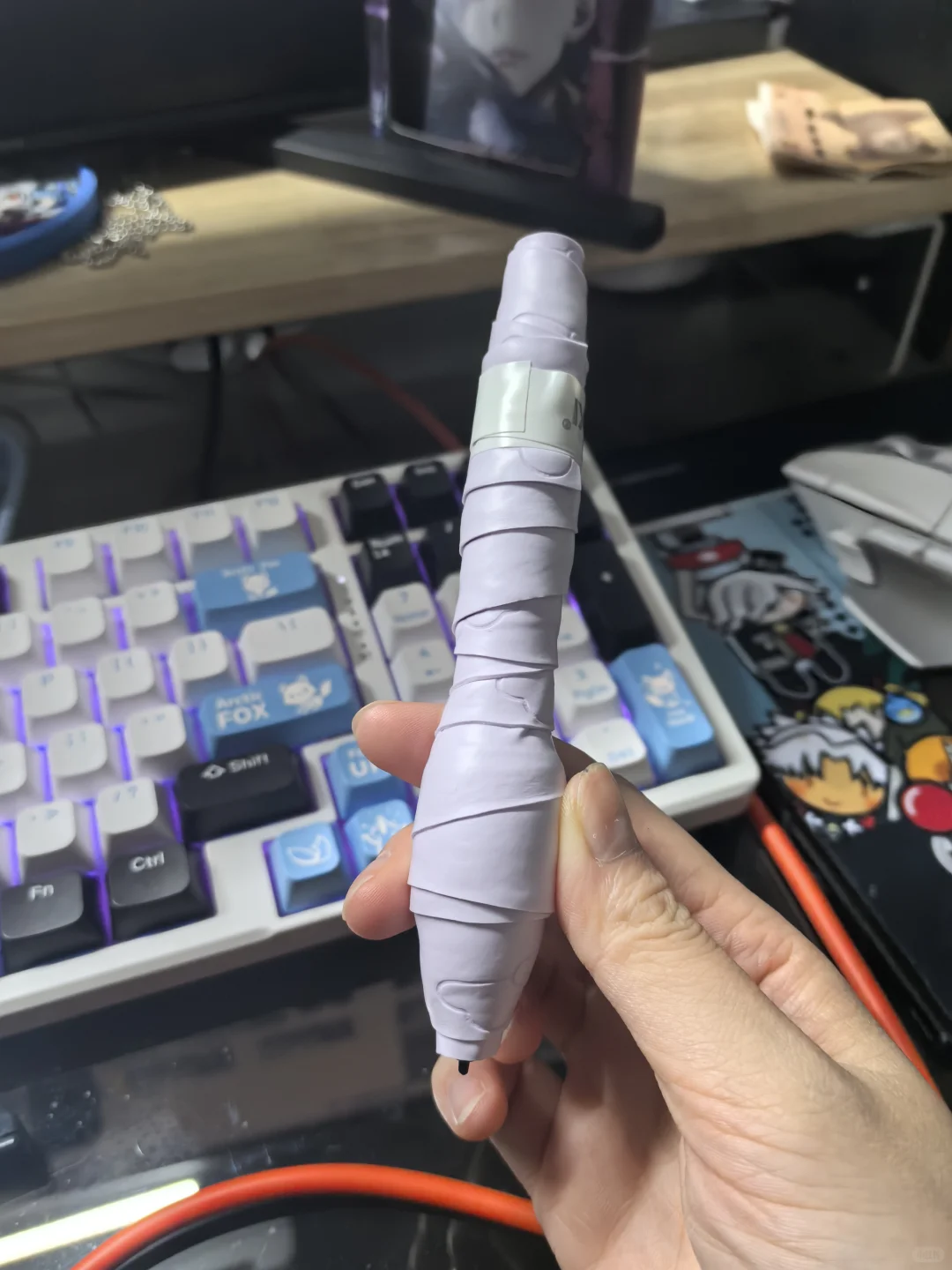 【后续1】关于数位板的笔加粗加配重